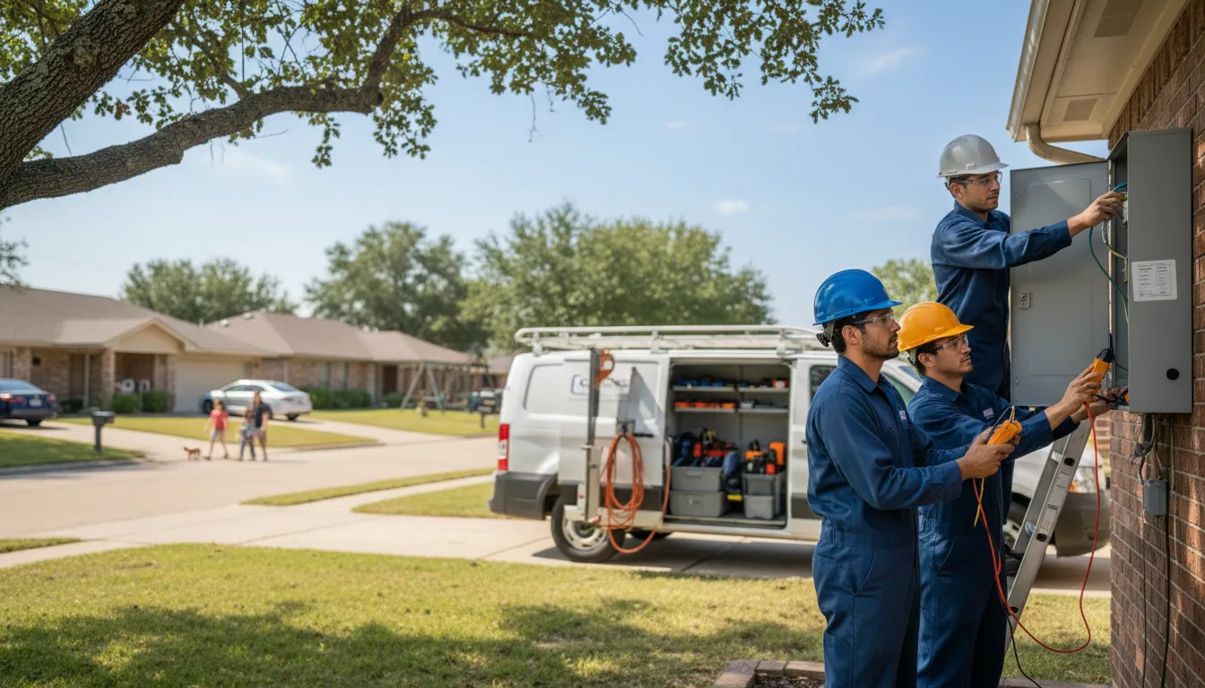 Certified electrician providing emergency electrical services in Candler, NC